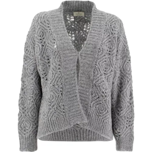 Cardigan , female, Sizes: M, S - Panicale - Modalova