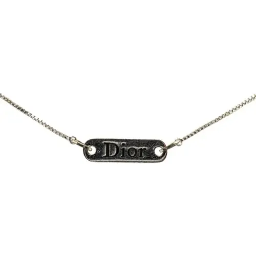 Pre-owned Metal dior-jewelry , female, Sizes: ONE SIZE - Dior Vintage - Modalova