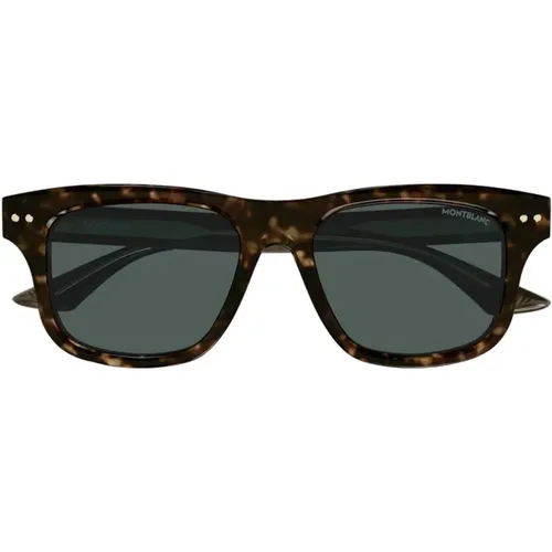 SnowCapLarge Sunglasses , male, Sizes: 55 MM - Montblanc - Modalova