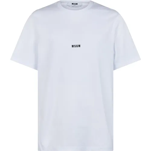 T-Shirts , Herren, Größe: XL - MSGM - Modalova