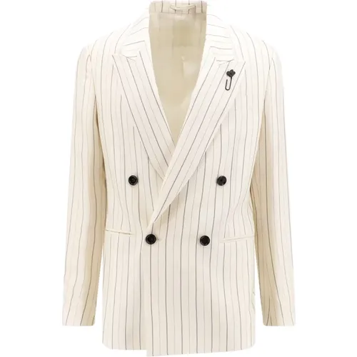 Double-Breasted Blazer , male, Sizes: XL - Lardini - Modalova