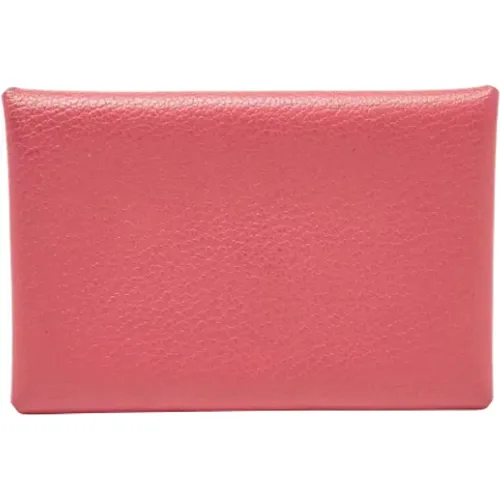 Pre-owned Leather wallets , female, Sizes: ONE SIZE - Hermès Vintage - Modalova