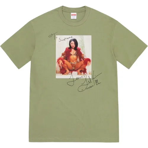 Limited Edition Lil Kim Tee , male, Sizes: S, 2XL, XL - Supreme - Modalova