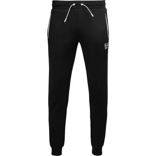 Herren Jogginghose, Regular Fit, Schwarz , Herren, Größe: M - Emporio Armani EA7 - Modalova