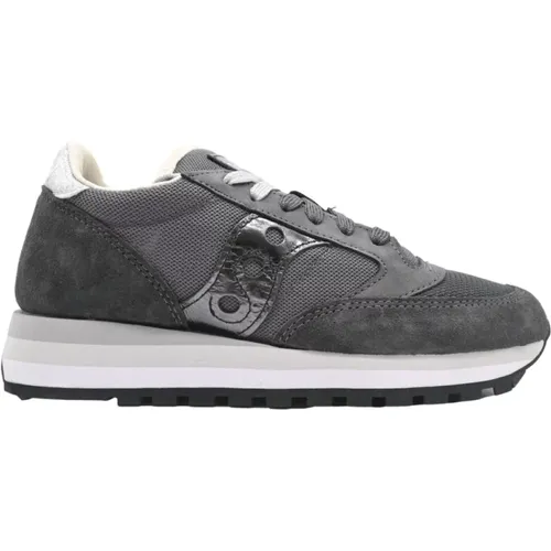 Shadow 5000 Weiß/Grau/Grün Sneakers , Herren, Größe: 38 EU - Saucony - Modalova