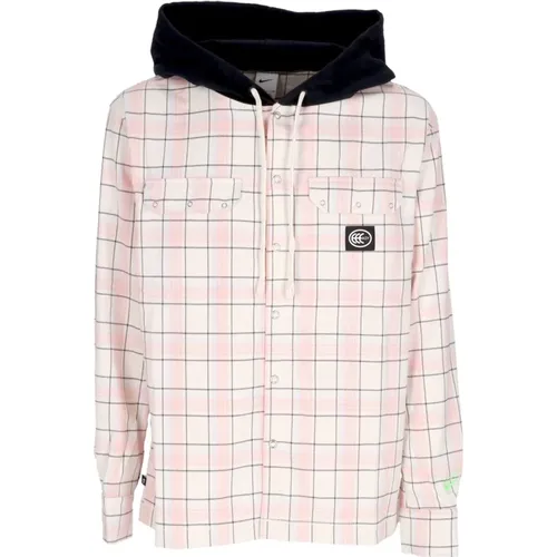 Kevin Durant Flannel Hoodie , Herren, Größe: S - Nike - Modalova