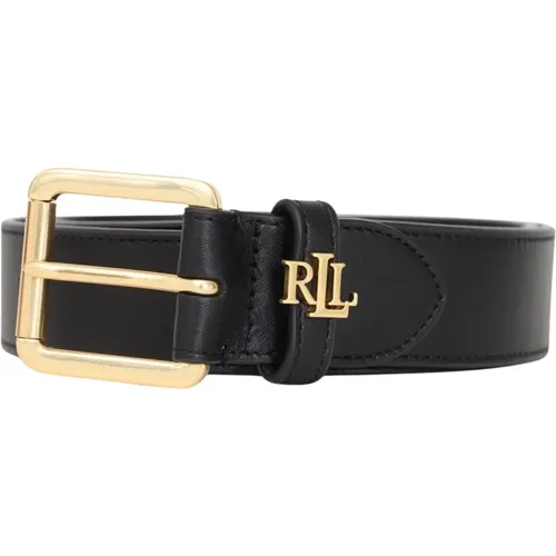 Womens Leather Belt , female, Sizes: S, L, M - Ralph Lauren - Modalova