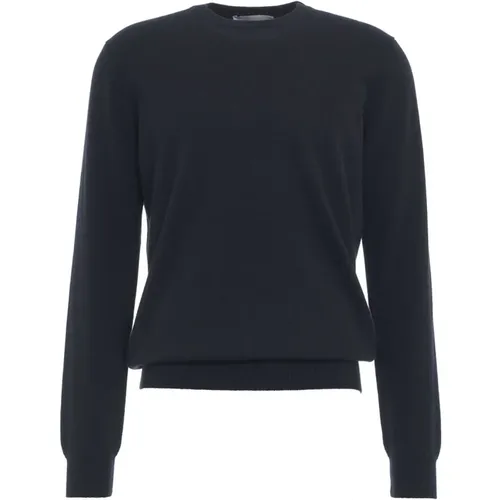 Luxuriöser Cashmere Crew Neck Pullover , Herren, Größe: XL - Gender - Modalova