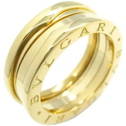 Pre-owned Gold rings , female, Sizes: ONE SIZE - Bvlgari Vintage - Modalova