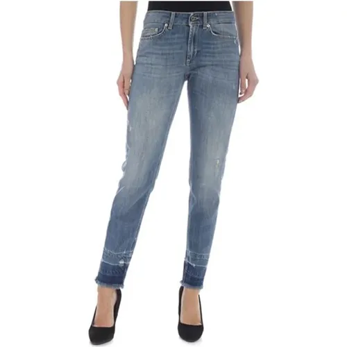 Schmal geschnittene Jeans , Damen, Größe: W31 - Dondup - Modalova