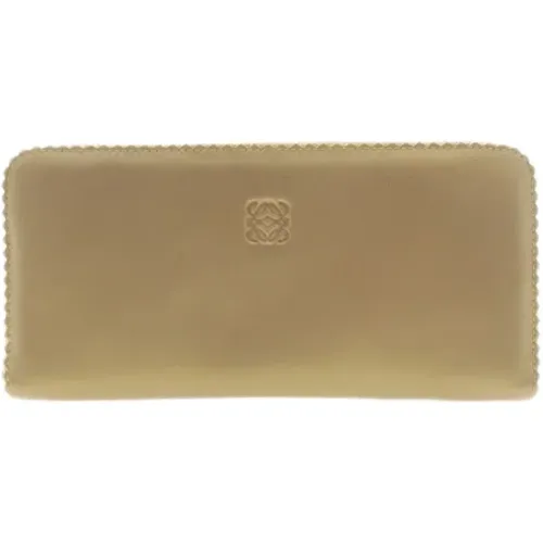 Pre-owned Leather wallets , female, Sizes: ONE SIZE - Loewe Pre-owned - Modalova