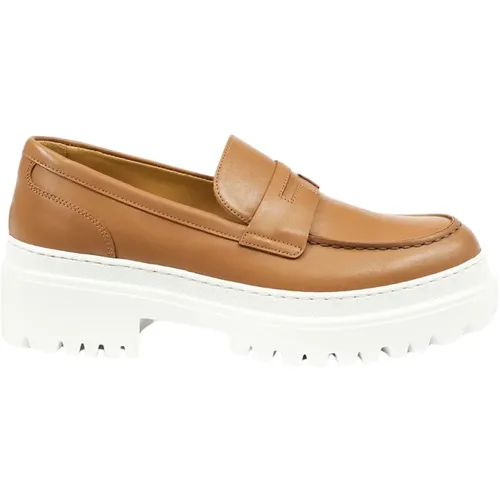 Chunky Loafer Sport Kalbsleder Profilsohle - Testoni - Modalova