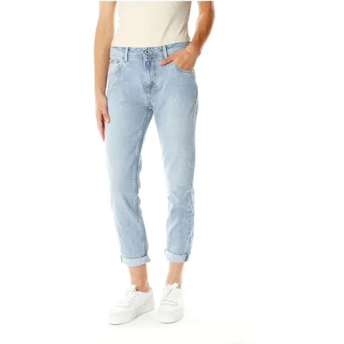 Highwaist Relaxed Fit Jeans , Damen, Größe: W25 - Pepe Jeans - Modalova