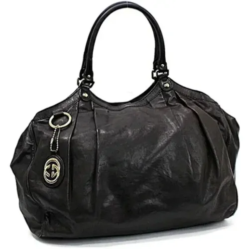 Pre-owned Leather totes , female, Sizes: ONE SIZE - Gucci Vintage - Modalova