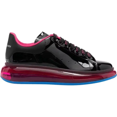 Oversized Sneakers Patent Detail Men , male, Sizes: 7 1/2 UK - alexander mcqueen - Modalova