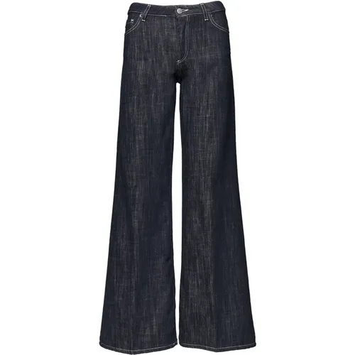 Flared Denim Jeans , female, Sizes: W29, W26, W27, W25, W28, W31 - Douuod Woman - Modalova