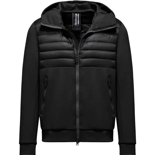 Turin Jacket - Neoprene and Nylon Ripstop Jacket , male, Sizes: XS, XL, S, L, M, 2XL, 3XL - BomBoogie - Modalova