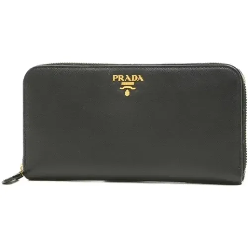 Pre-owned Leather wallets , female, Sizes: ONE SIZE - Prada Vintage - Modalova