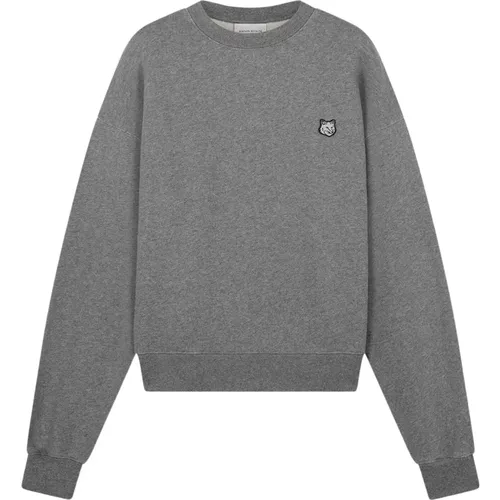 Stylischer Sweatshirt , Damen, Größe: L - Maison Kitsuné - Modalova