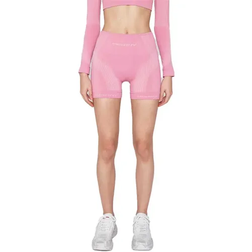 Bubblegum Sport Biker Shorts mit Streifen , Damen, Größe: XS - MISBHV - Modalova