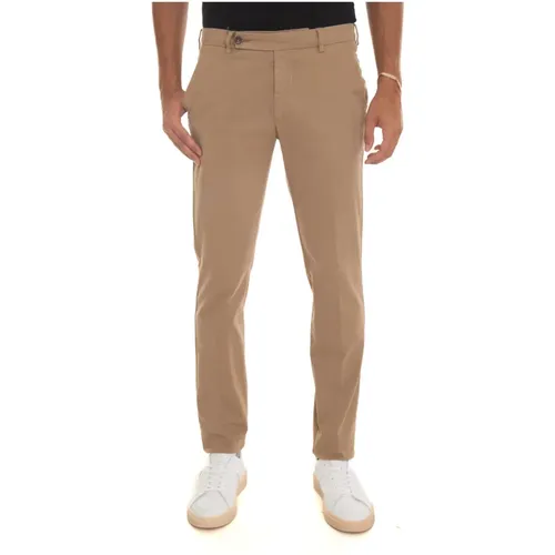 Slim Fit Chino mit Schneiderventil , Herren, Größe: 3XL - Berwich - Modalova