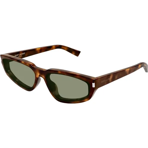 Ikonoische Sonnenbrille , Damen, Größe: 61 MM - Saint Laurent - Modalova