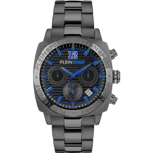 Wildcat Chrono Stainless Steel Watch , male, Sizes: ONE SIZE - Philipp Plein - Modalova