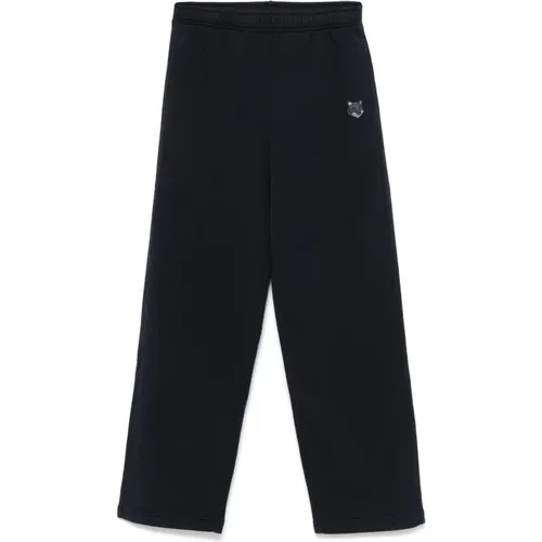 Fox Head Patch Jog Pants , Herren, Größe: L - Maison Kitsuné - Modalova