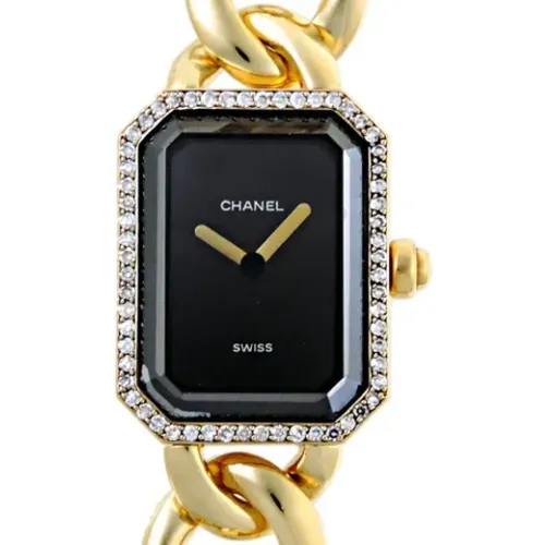 Pre-owned Yellow Gold watches , female, Sizes: ONE SIZE - Chanel Vintage - Modalova