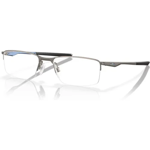 Matte Grey Eyewear Frames , unisex, Sizes: 54 MM - Oakley - Modalova