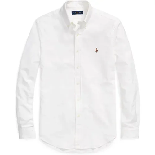 Besticktes Logo-Hemd , Herren, Größe: 2XL - Ralph Lauren - Modalova