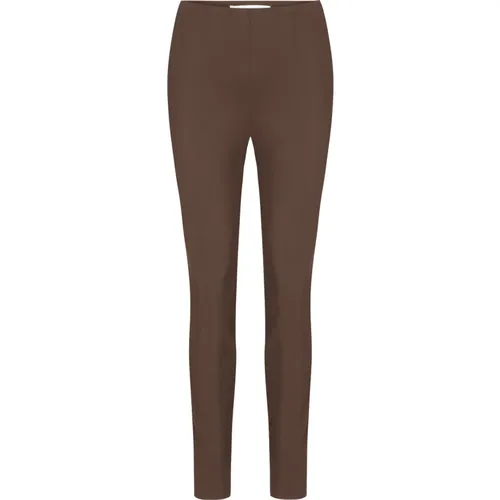 Basic Leggings mit hinteren Schlitzen , Damen, Größe: 3XL - RAFFAELLO ROSSI - Modalova