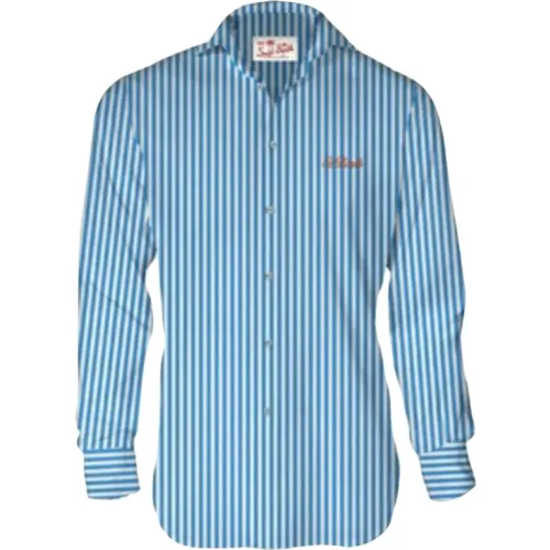 Striped Linen Shirt Various Colors , male, Sizes: S - MC2 Saint Barth - Modalova