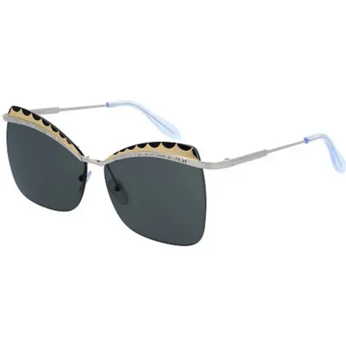 Couture Sunglasses Am0059S-003 , female, Sizes: 60 MM - alexander mcqueen - Modalova