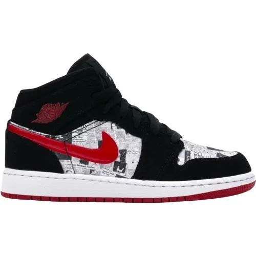 Limitierte Auflage Air Jordan 1 Mid , Herren, Größe: 38 1/2 EU - Nike - Modalova