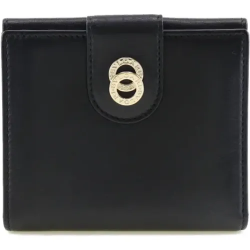 Pre-owned Leather wallets , female, Sizes: ONE SIZE - Bvlgari Vintage - Modalova