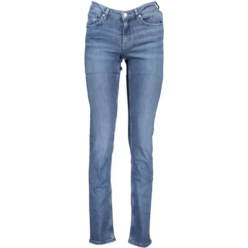 Men`s Skinny Jeans, Classic 5-Pocket Design , male, Sizes: W27 L34 - Gant - Modalova