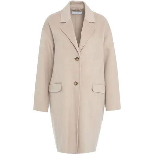 Wool Blend Single-Breasted Coat , female, Sizes: S - Kaos - Modalova