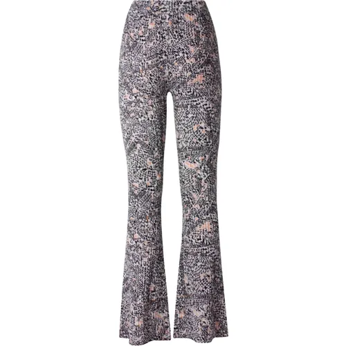 Floral Pattern Wool Pants , female, Sizes: S, M, XS - Lala Berlin - Modalova