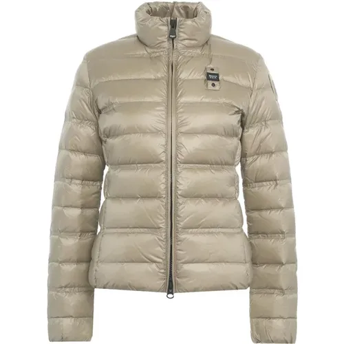 Grey Jackets for Women Aw24 , female, Sizes: M - Blauer - Modalova