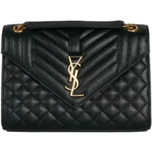 Pre-owned Leather shoulder-bags , female, Sizes: ONE SIZE - Yves Saint Laurent Vintage - Modalova