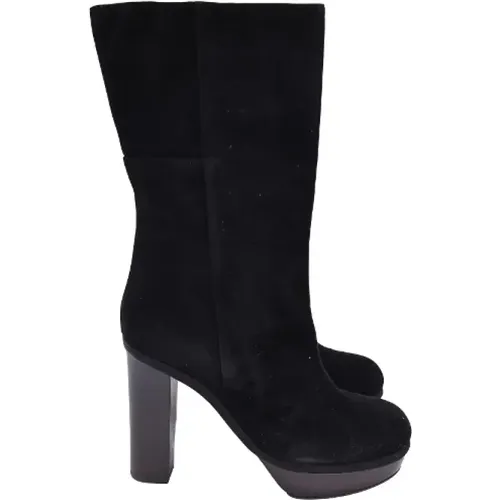 Pre-owned Suede boots , female, Sizes: 6 UK - Marni Pre-owned - Modalova