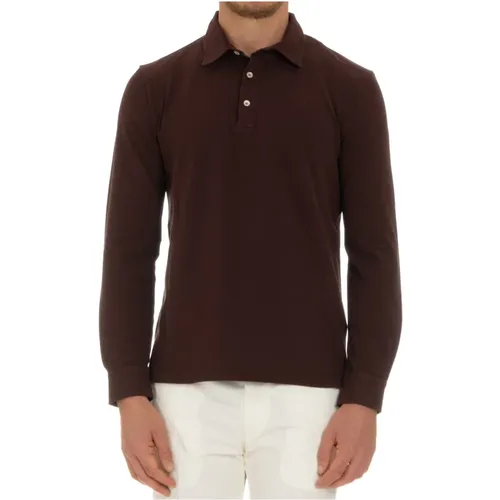 Cotton Polo with Mother of Pearl Buttons , male, Sizes: L - Ballantyne - Modalova