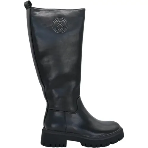 Leather Boots , female, Sizes: 4 UK, 6 UK, 7 UK - PATRIZIA PEPE - Modalova