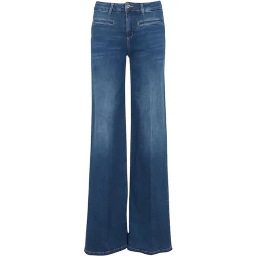 Perfekte Flare High-Waist Jeans , Damen, Größe: W30 - Liu Jo - Modalova