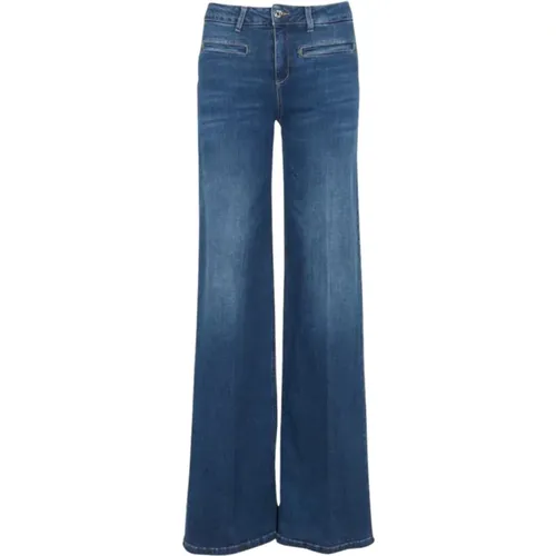 Perfekte Flare High-Waist Jeans , Damen, Größe: W28 - Liu Jo - Modalova