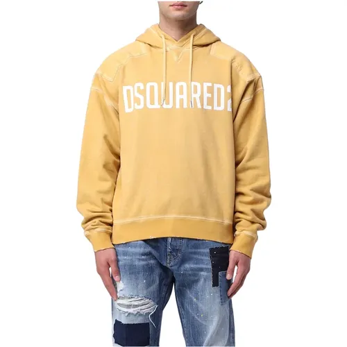 Hoodies , Herren, Größe: S - Dsquared2 - Modalova