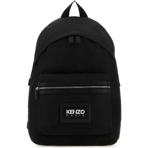 Canvas Backpack , male, Sizes: ONE SIZE - Kenzo - Modalova