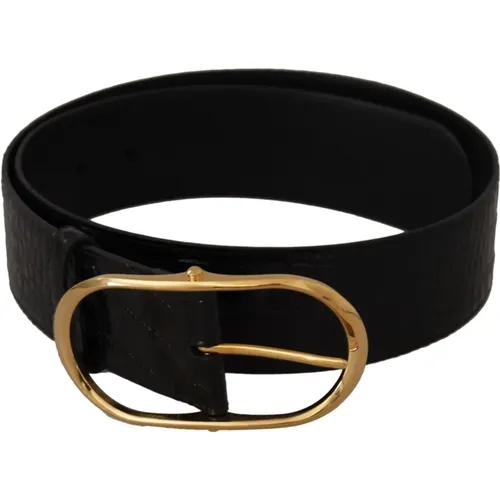 Chic Leather Logo Belt , female, Sizes: 80 CM - Dolce & Gabbana - Modalova