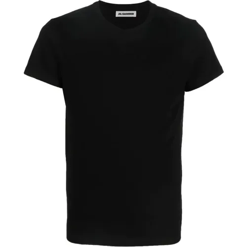 T-shirts and Polos , male, Sizes: XS, S - Jil Sander - Modalova